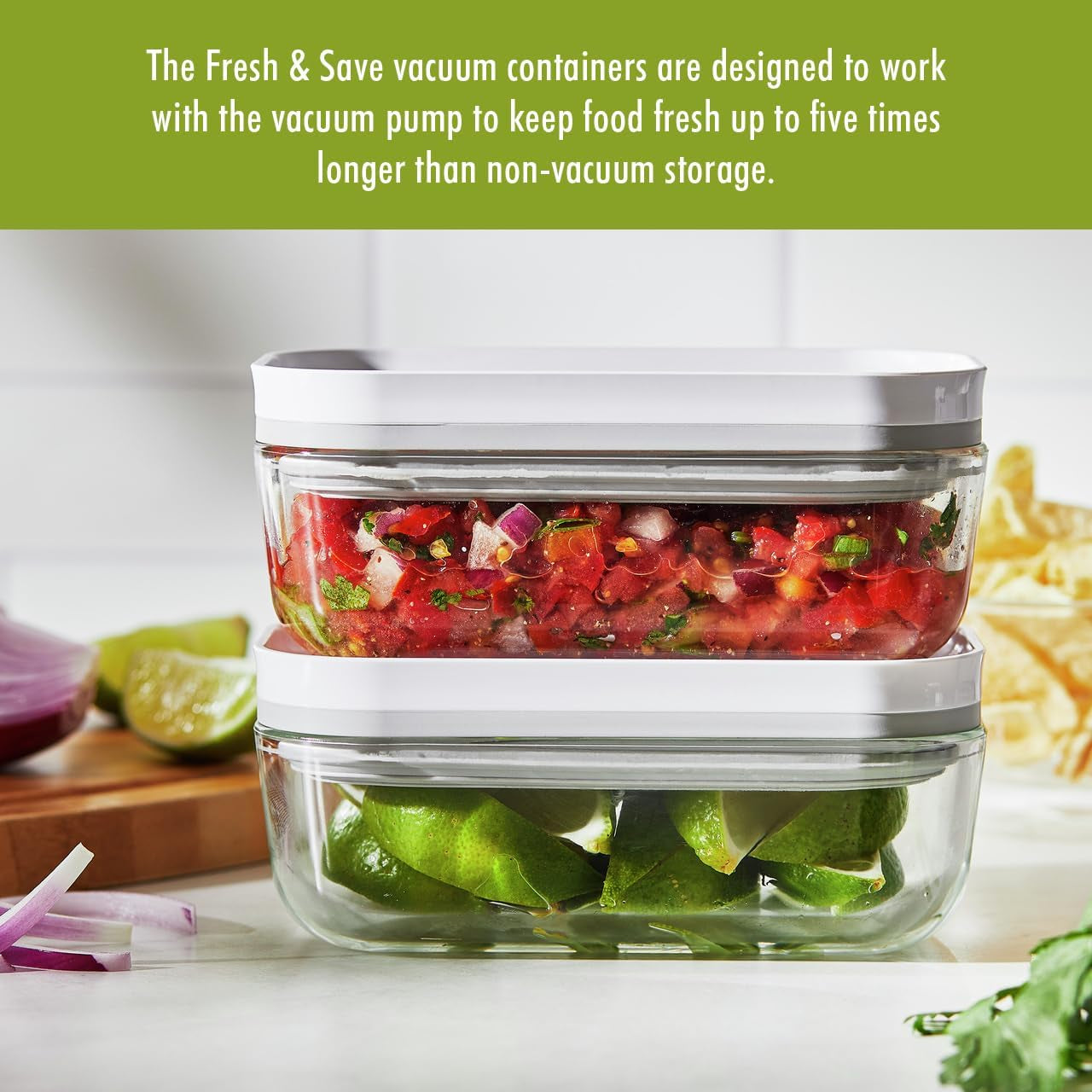 Fresh & save Glass Small Airtight Food Storage Container, Meal Prep Container, Food Saver