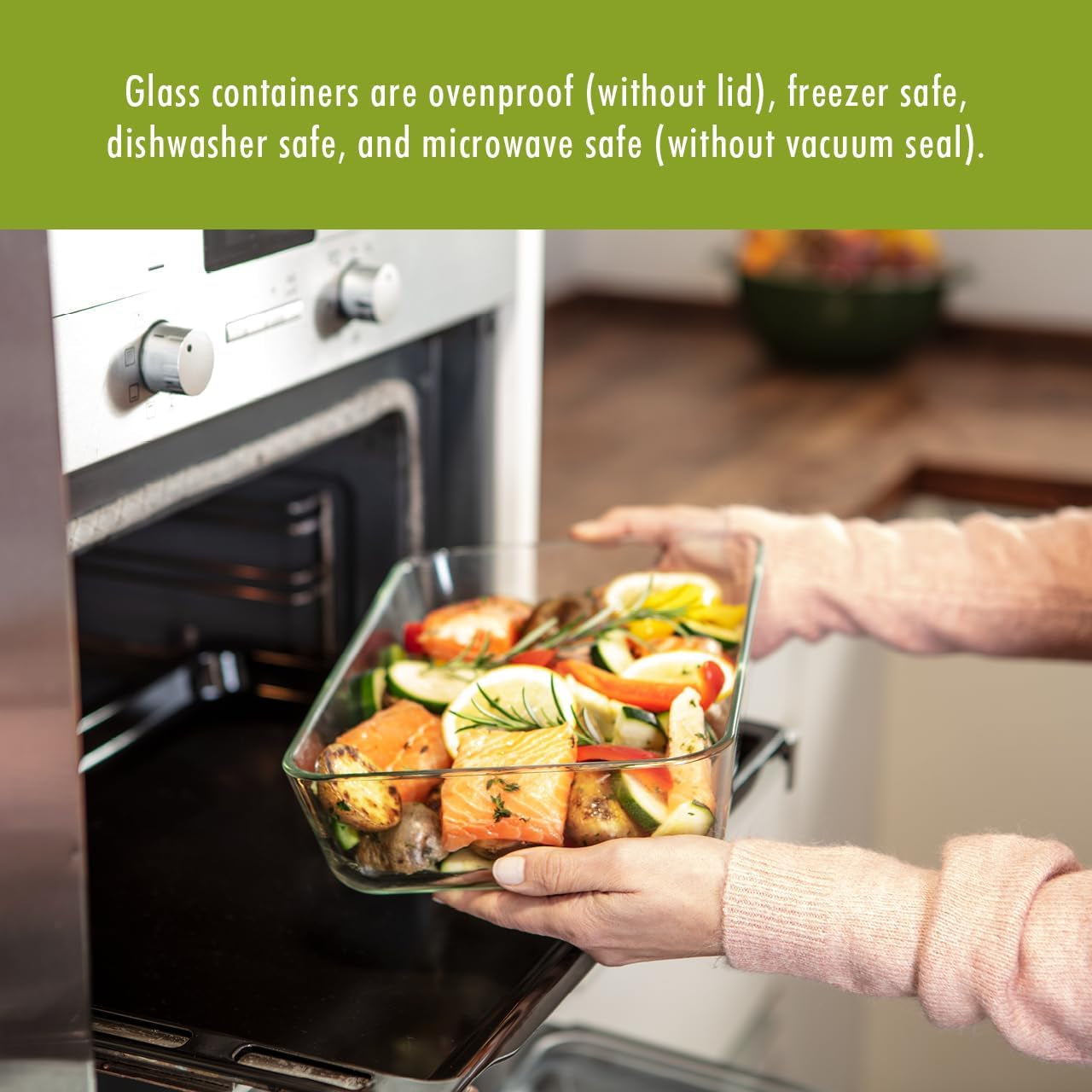 Fresh & save Glass Small Airtight Food Storage Container, Meal Prep Container, Food Saver